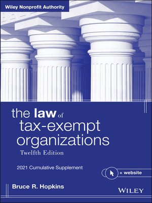 cover image of The Law of Tax-Exempt Organizations